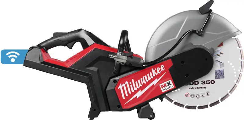 Aku rozbrušovací pila Milwaukee MX FUEL MXF COS350G2FC-802 (350 mm), ONE-KEY, 2x aku MXF XC608 + MXF FC + HUDD 350mm + taška, 4933499772